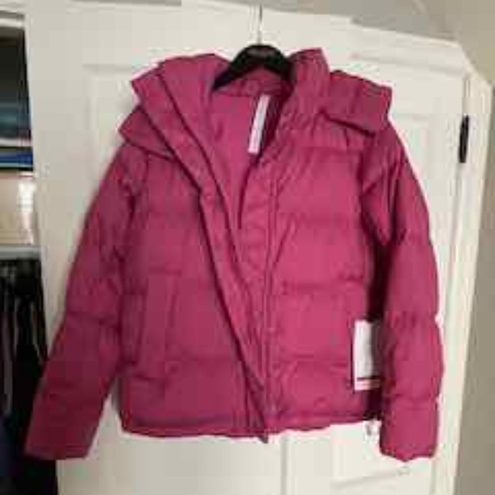 Lululemon WunderPuff Jacket in Pink Lychee